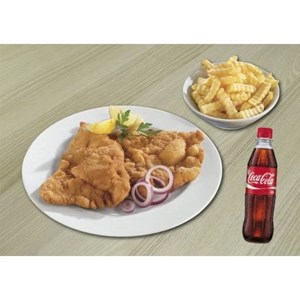 Bild von my Schnitzel Menü Schwein     